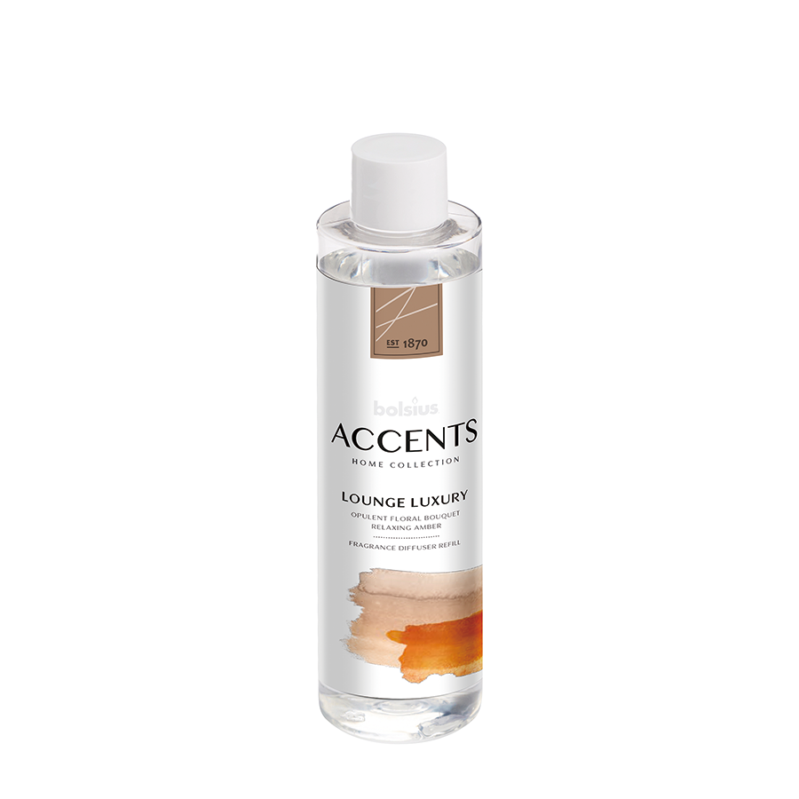 Bolsius geurverspreider accents lounge luxury refill 200ml