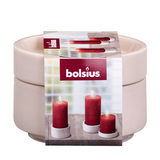 Bolsius kaarshouder pink - afbeelding 1