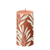 Ty bolsius rustieke kaars silhouette rus pink 130 68mm