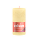 Bolsius stompkaars rustiek butter yellow 13 cm oslash; 7 cm