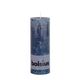 Bolsius rustieke stompkaars donkerblauw 190 68mm