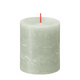 Bolsius rustieke stompkaars foggy green 80 68mm