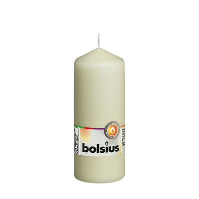 Abi bolsius stompkaars ivoor 150 58mm