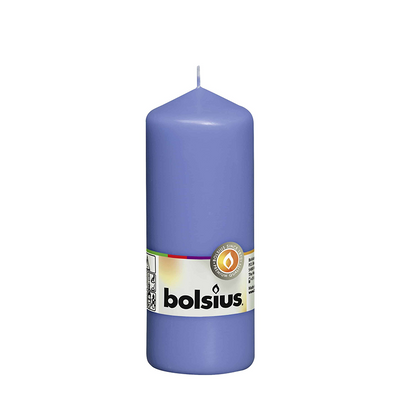 Abi bolsius stompkaars korenbloemblauw 150 58mm