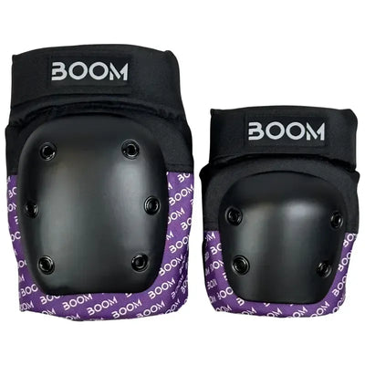 Boom double pad set m purple
