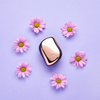Tangle teezer compact hairbrush rose gold black