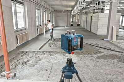 Bosch blauw rotatielaser toebehoren ac grl 300 hvg: lr 1 ontvanger groen (ip65) (ontvanger)
