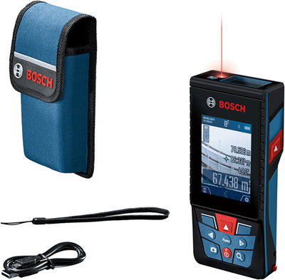 Bosch blauw glm 150-27 c | laserafstandsmeters - 0601072z00