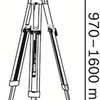 Bosch accessoires bt 160 professional statief | uitklapbaar - 0601091200