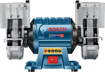 Bosch tafelslijpmachine gbg 35-15 1 x slijpschijf korrel 24, 1 x slijpschijf korrel 60