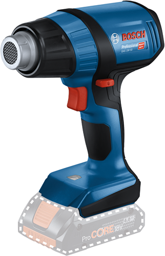 Bosch blauw bosch professional ghg 18v-50 accu heteluchtpistool 18v basic body - 06012a6500