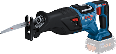 Bosch blauw bosch professional gsa 18v-28 reciprozaag - biturbo - zonder 18v accu en lader - met 2x zaagblad