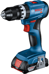 Bosch blauw bosch professional pro gsb 18v-45 accu klop- schroefboormachine 2x 2.0ah - 06019k3303 - afbeelding 2