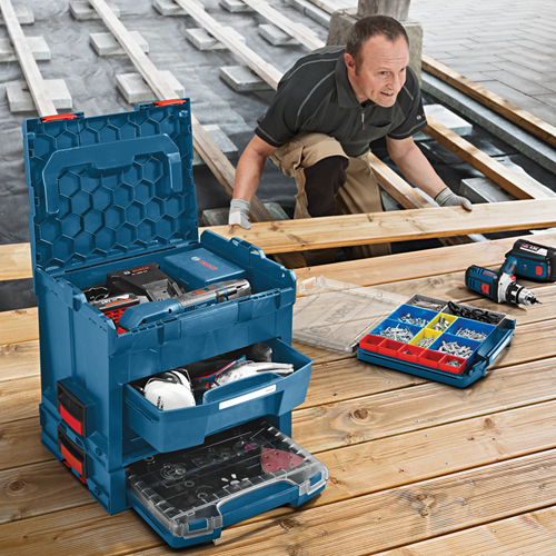 Bosch accessoires bosch professional 1600a002v2 inlegger voor het opbergen van gereedschap, geschikt voor gdr 12v-105 en gsr 12v-15