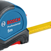 Bosch blauw bosch professional - rolmaat - 5m - magnetische haak - ergonomische behuizing