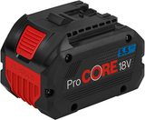 Bosch blauw 18v starterset met 2 accu's | 1x procore18v 5.5ah + 1x procore18v 4,0ah + lader gal 1880 cv - 1600a0214a - afbeelding 2