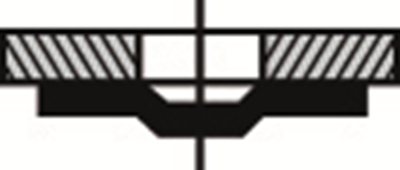 Bosch accessoires 1 lamellenschijf 125 , expert for metal recht, kunststof, 80 - 2608607367