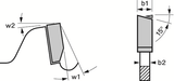 Bosch accessoires cirkelzaagblad expert for wood 216x30x2.4 1.8x48 t - 2608642497 - afbeelding 2