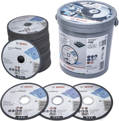 Bosch accessoires bosch professional - doorslijpschijf standard - for metal - 125x22,23x1mm - ve=100 in emmer - 2608626116