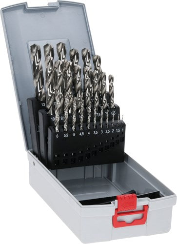 Bosch accessoires 25-delige probox metaalborenset hss-g, din 338, 135° 113 mm 25st - 2608587017