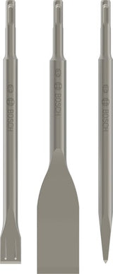 Bosch accessoires 3-delige professionele sds-plus beitelset | 2607019159 - 2607019159 - afbeelding 1