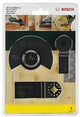 Bosch accessoires 3-delige starterset hout en metaal voor multitools - 2607017323