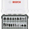 Bosch accessoires 30-delige gemengde freesset - schachtdiameter 6 mm - 2607017474