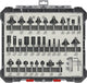 Bosch 2607017475 30-delige frezenset in cassette - 8mm