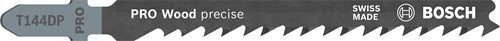 Bosch accessoires 5x precision voor hout decoupeerzaagblad t144dp - 2608633a35