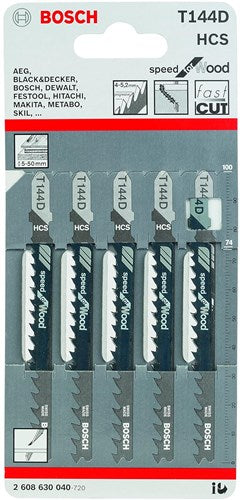 Bosch accessoires bosch decoupeerzaagblad t 144 d