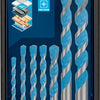 Bosch accessoires 7-delige set universeelboor hex-9 multiconstruction 4 5 6 8 10 12 - 2608902370