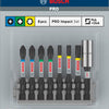 Bosch accessoires 8-delige impact control bitset - 2608522326 - 2608522326