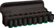 Bosch accessoires bosch professional pro impact krachtdoppenset kort 1 2 9-delig - 2608003038 - afbeelding 1