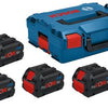 Bosch blauw bosch accessoires accupack | 4 x procore18v 5.5ah | in l-boxx - 1600a02a2u