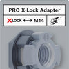 Bosch accessoires adapter x-lock naar m14 - 2608000855