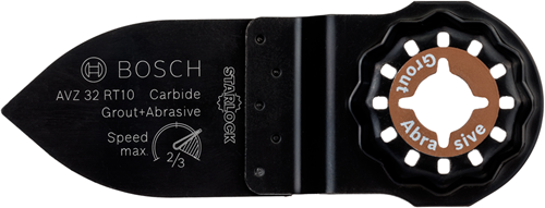 Bosch accessoires avz 32 rt10 carb.-riff schuurvinger k100 - 2609256d51