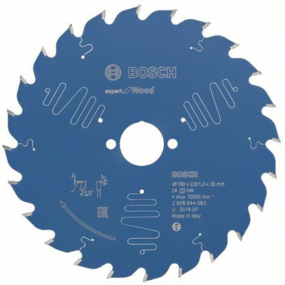 Bosch accessoires bosch cirkelzaagblad expert for wood - 190x30x3 2.2x40 t