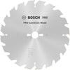 Bosch accessoires cirkelzaagblad construct wood 300 x 30 x 3,2 mm, 20 1st - 2608640690