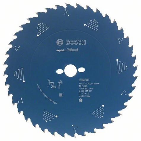 Bosch accessoires cirkelzaagblad expert for wood 160x20x2.2 1.6x24t - 2608644016