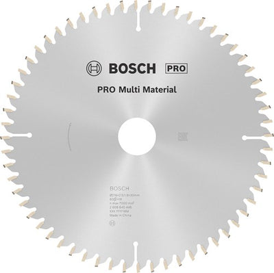 Bosch accessoires cirkzb multi k v t 216x30x2,5 60t tr-f