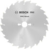 Bosch accessoires cirkelzaagblad opt wood 254x30x2.8 1.8x24t - 2608838412