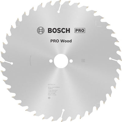Bosch accessoires bosch pro wood cirkelzaagblad, 254 x 2,8 x 30 mm