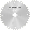 Bosch accessoires cirkelzaagblad optiline k v 254x30x2,8 60t wz - 2608640444