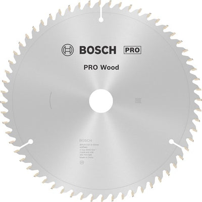 Bosch accessoires bosch pro wood cirkelzaagblad, 254 x 2 x 30 mm