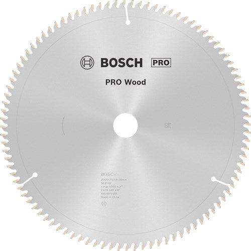 Bosch accessoires cirkelzaagblad optiline wood 305 x 30 x 2,5 mm, 96 1st - 2608640442