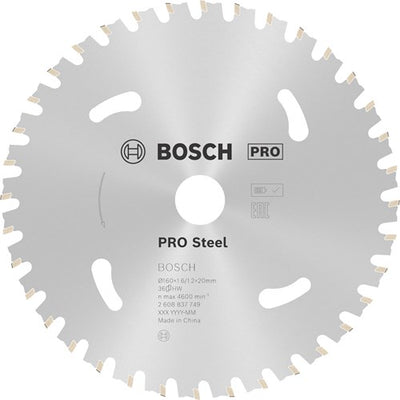 Bosch accessoires cirkelzaagblad | standard for steel | 160 mm | t36 2608837749