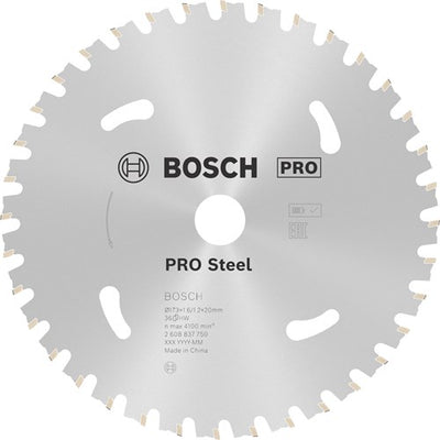 Bosch accessoires cirkelzaagblad | standard for steel | 173 mm | t36 2608837750