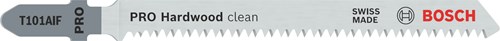 Bosch accessoires decoupeerzaagblad t 101 aif clean for hard wood 5st - 2608634897