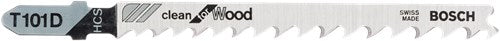 Bosch accessoires decoupeerzaagblad t 101 d clean for wood 5st - 2608630032