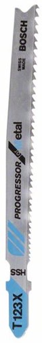 Bosch accessoires decoupeerzaagblad t 123 xf progressor for metal 3st - 2608638472